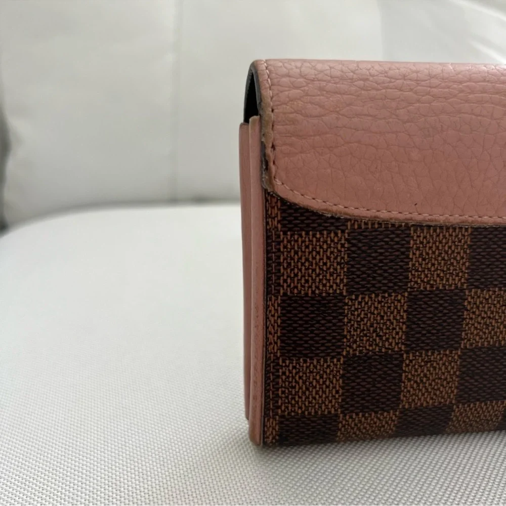 Authentic Louis Vuitton Damier Ebene Normandy Emilie Wallet - Picture 9 of 9